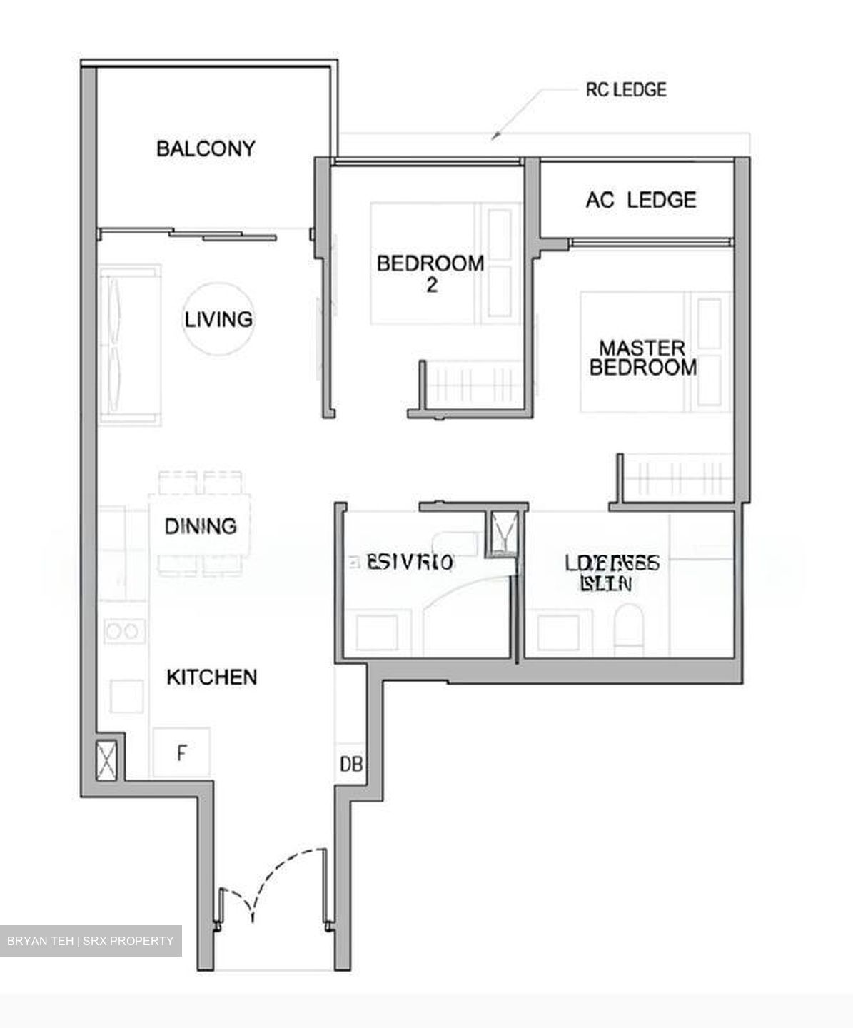 Kingsford Waterbay (D19), Apartment #504401661